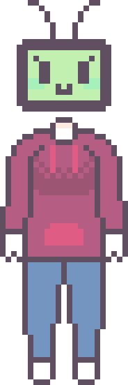 RobotKinky's tweet photo. @polapolabianda Is an oc okay? She's an android with an old box tv head https://t.co/SAggWm5IHu