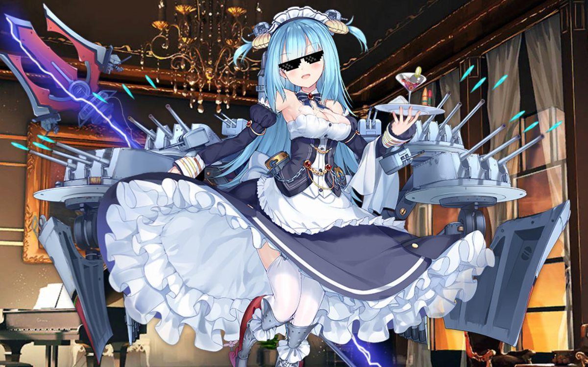 ❤️❤️ illustration イラスト Art 碧蓝航线 #大西沙織 #Elbing #Yorktown