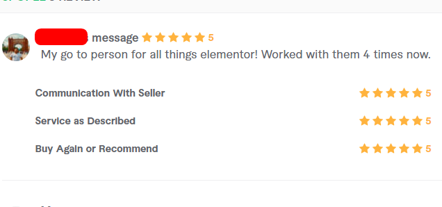 Alhamdulillah (Thanks to Allah)! Got another review. 

#responsiveDesign #wordpressWebsite #landingPage #ElementorExpert #WebDesignSimplified