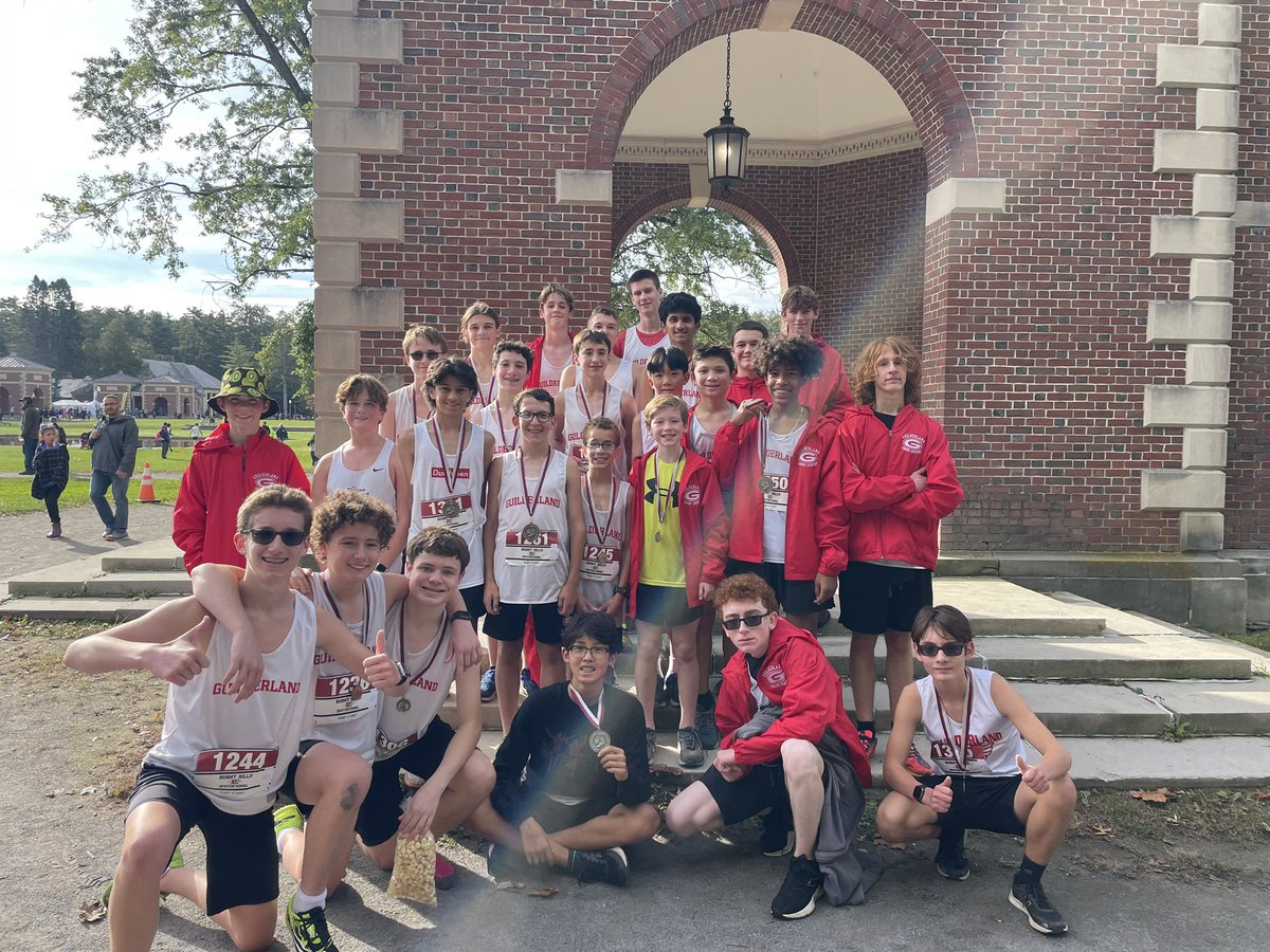 GuildBoysRun's tweet photo. At Saturday's Burnt Hills Invitational, our  Freshman team came in 2nd place, led by ...

⚡️⏱️ Joshua Melchior - 7th ~ 10:50.1
💥Shlok Prabhushettar - 10th ~ 10:59 (PR)
⚡️Colin Davis  ~ 11:14.9
💥 Ryan Holb ~ 11:15.9
👍 Evan Byon ~ 11:18.2 https://t.co/4FuoYnacdC