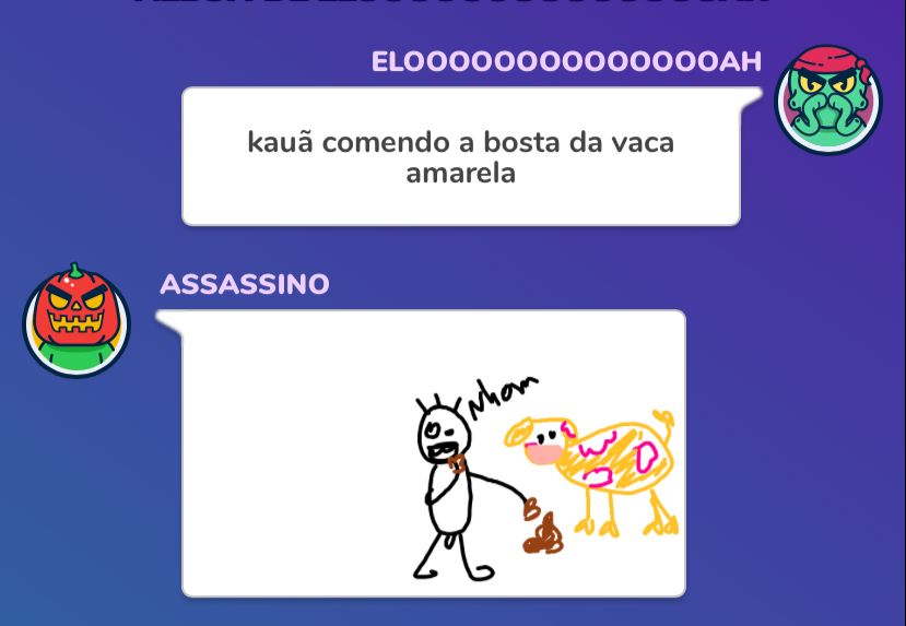 andradmiaa's tweet photo. MELHORES MOMENTOS DO GARTIC PHONE NAMORALKKKKKKKKKKK https://t.co/eMoWgmCXGU