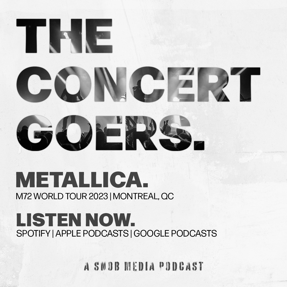 theconcertgoers's tweet photo. New episode now streaming 🤘 
Listen ▶️ https://t.co/8Zv0MSJXK5

#liveconcerts #music #metallica https://t.co/ec3nQ7mjQL
