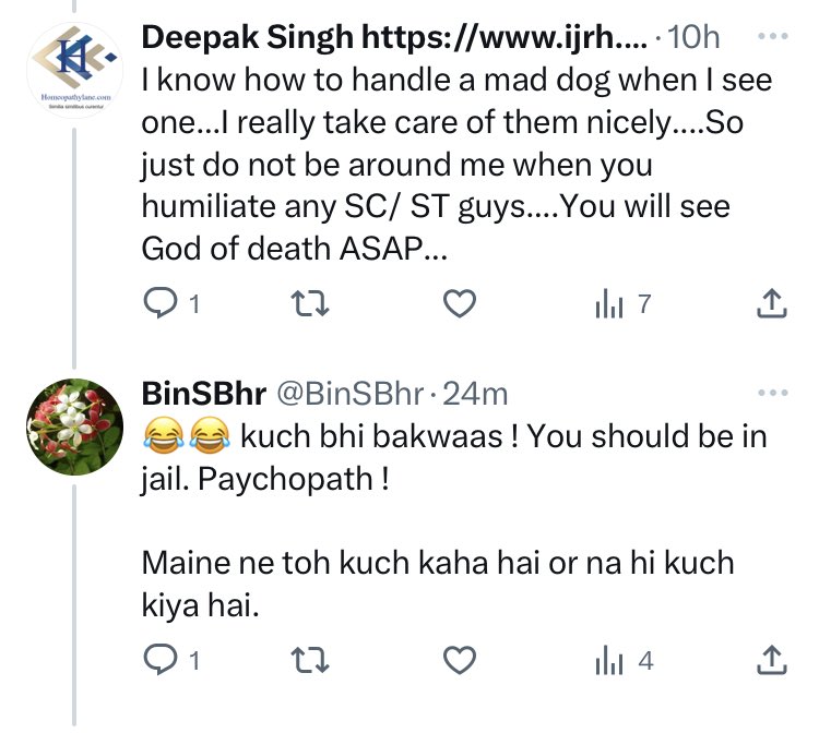 BinSBhr's tweet photo. This is what you wrote. Threatening me with death😮 https://t.co/naE2CXQXxt