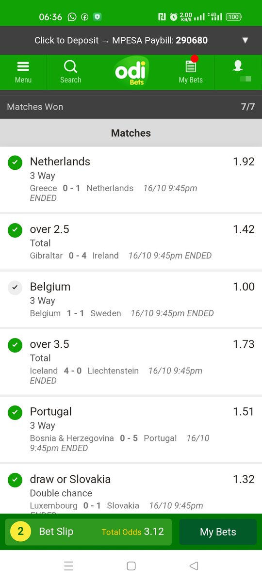 Amosie7's tweet photo. KABOOOM!!!! Enjoy Your Money 💰
Congratulations ✅✅. 20 Odds Won Successfully ✴️✴️
Nothing is sweeter than this
#HeriPredicts https://t.co/1QriXTDx6I