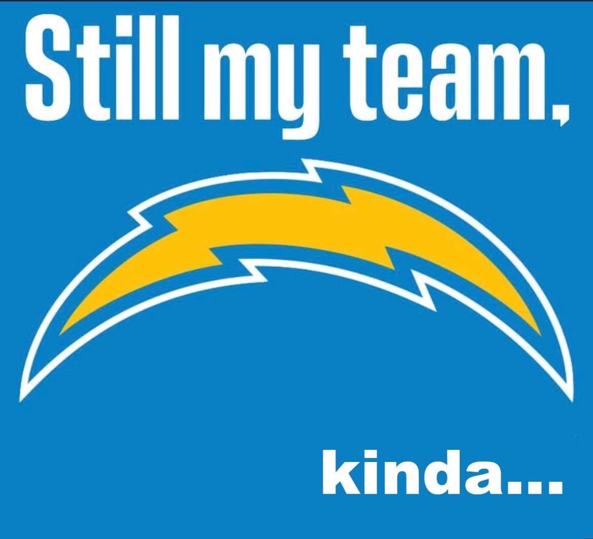So I don’t know if we’re going to see #BoltHero again this season.

I hope so. 

The @Chargers is still my team, and I’ll still be here. There’s still the Chargers PR team and I’ve seen some AI artwork out there, so there’s other options to go to hype this team on gameday…