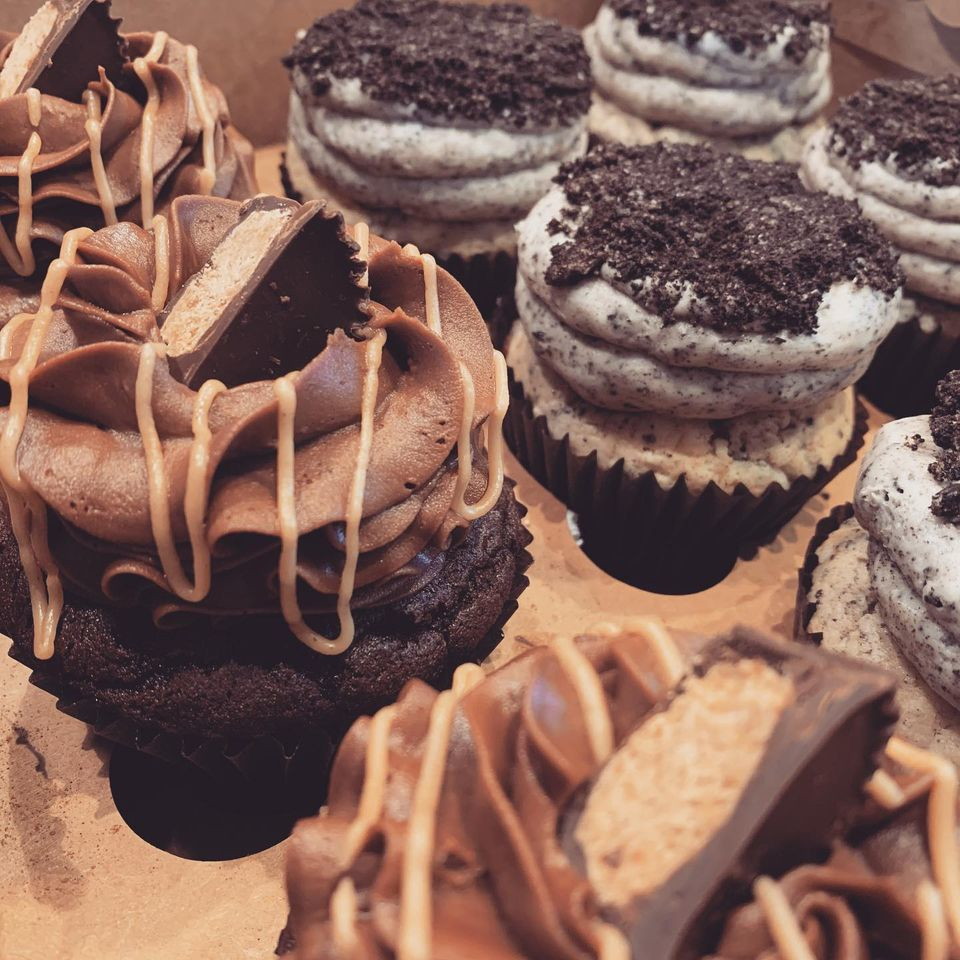 Happy #Nationalchocolatecupcake day!  What, is this a challenge?  #chocolate #cupakes? Were we older, we would have invented them.  Now we just bake them with #love and hope all enjoy eating them as much as we love creating them!