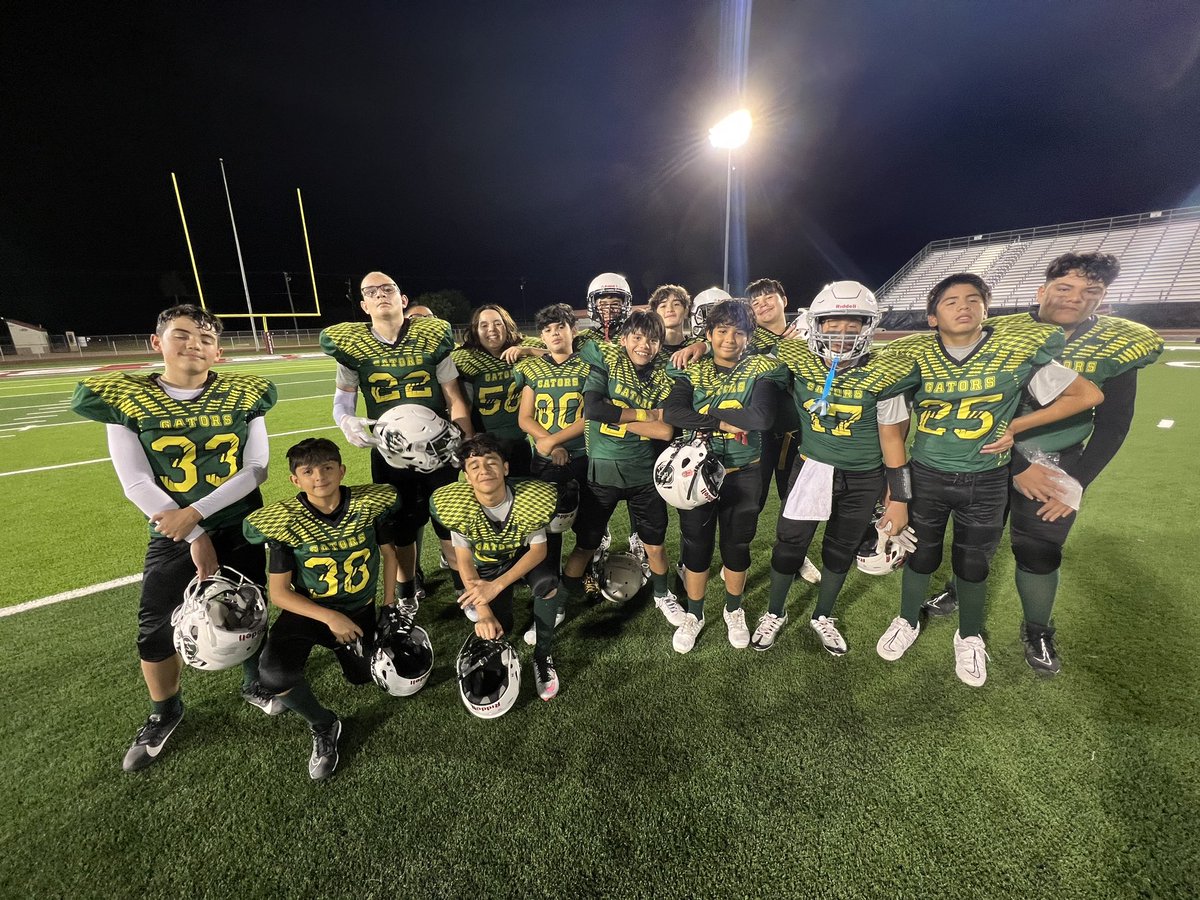 As our football season comes to end tonight, we want to send a special shout-out to our Gator football players. It has been a privilege for our coaching staff to coach and spend quality time with these kiddos. #GatorForLife #GatorNation #MakingMovesThatMatter #GrindNeverStops