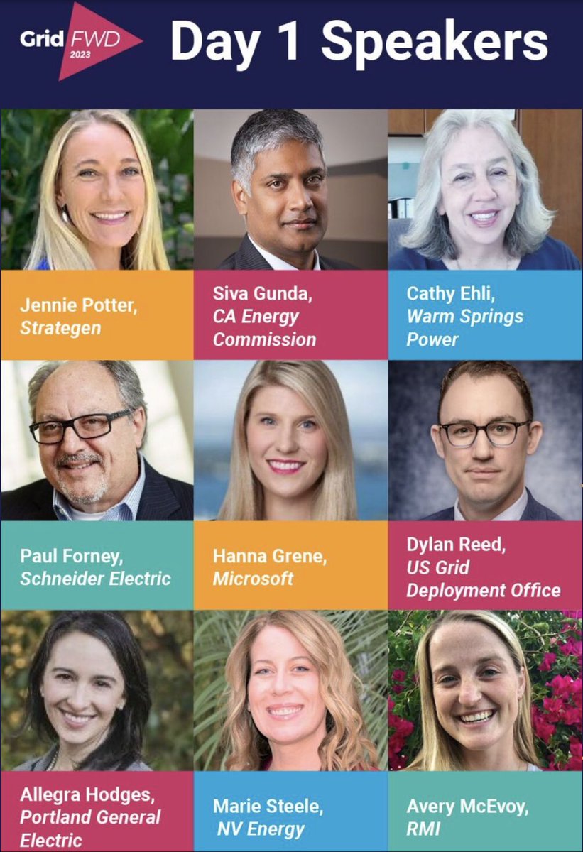 EnergyAvery's tweet photo. I'm looking forward to moderating a panel on #virtualpowerplants tomorrow at Day 1 of #GridFWD 2023! The topic is "VPPs: Optimizing the Customer Experience for a Distributed, Inclusive Future." Stop by if you’re here! ⚡️🔋 https://t.co/5NQyYXzUwK