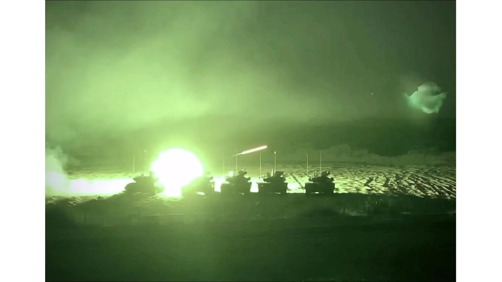 SWComd_IA's tweet photo. "Prepare - Pursue- Prevail"

#EverOnwardsBde displayed precise target engagement at #Mahajan Field Firing Range. #Tanks &amp; #ICVs fired and the formation validated its firing skills on Anti Tank Guided Missiles,Rocket Launchers &amp; 81 mm Mortars.

#DotOnTargetDiv
#TrainToWin
@adgpi https://t.co/Tf4aEF5KDN