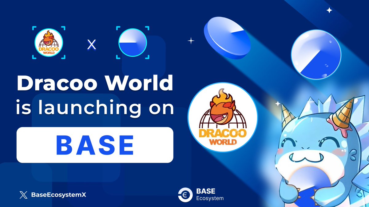 Base_Holic's tweet photo. 📢 @Dracoo_Master is launching on @BuildOnBase 🔵

🔥 Dracoo World is a Web3 gaming realm brimming with a variety of games. Create unique games, engage with vibrant communities while earning profits

👉 Explore now: https://t.co/odCLBqqvR5

#BaseEcosystem #BuildOnBase #GameFi https://t.co/5f26PfJx4j