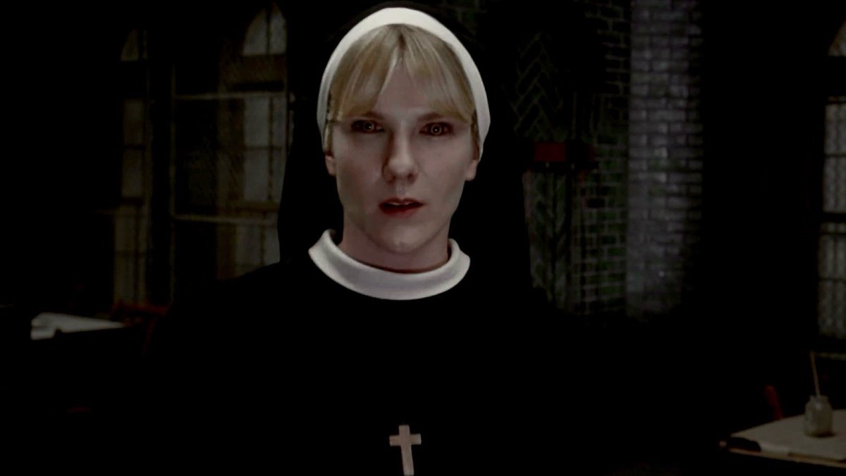 AHSZone's tweet photo. “American Horror Story: Asylum” premiered 11 years ago today on FX! https://t.co/9lPwcri8ng