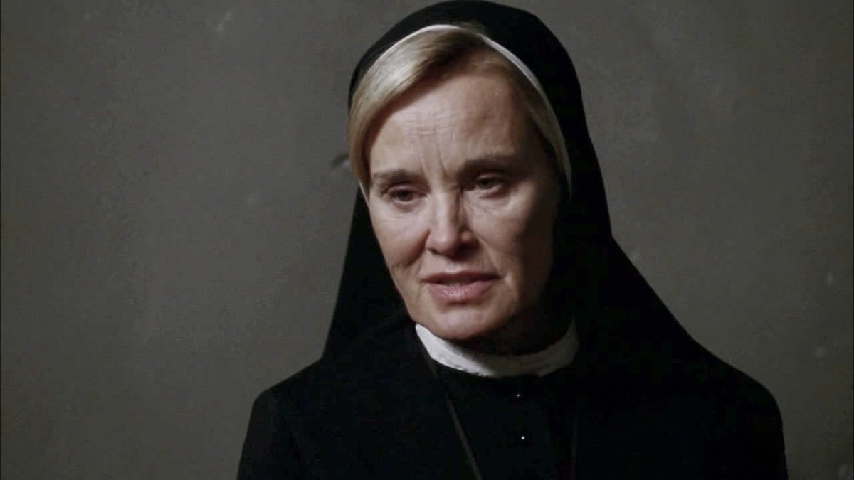 AHSZone's tweet photo. “American Horror Story: Asylum” premiered 11 years ago today on FX! https://t.co/9lPwcri8ng