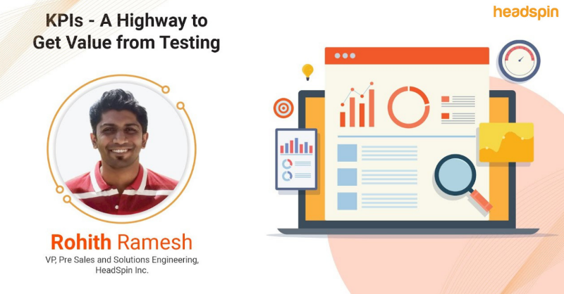 headspin_io's tweet photo. Learn how KPIs can supercharge your #testing. Join our on-demand webinar with Rohith Ramesh, VP of Pre-Sales &amp; Solutions Engineering at #HeadSpin. Discover the power of #KPIs in testing and expedited product shipping. 

#HeadSpinPlatform #TestingMetrics #AppTesting