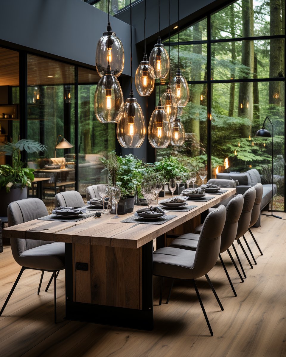 Dine in Danish sophistication and simplicity. Bliss meets beauty, and the result is a masterpiece of minimalism. ✨🍽️

#DanishDesign #MinimalisticAesthetic #SleekInteriors #FairyLightMagic #SophisticatedLiving