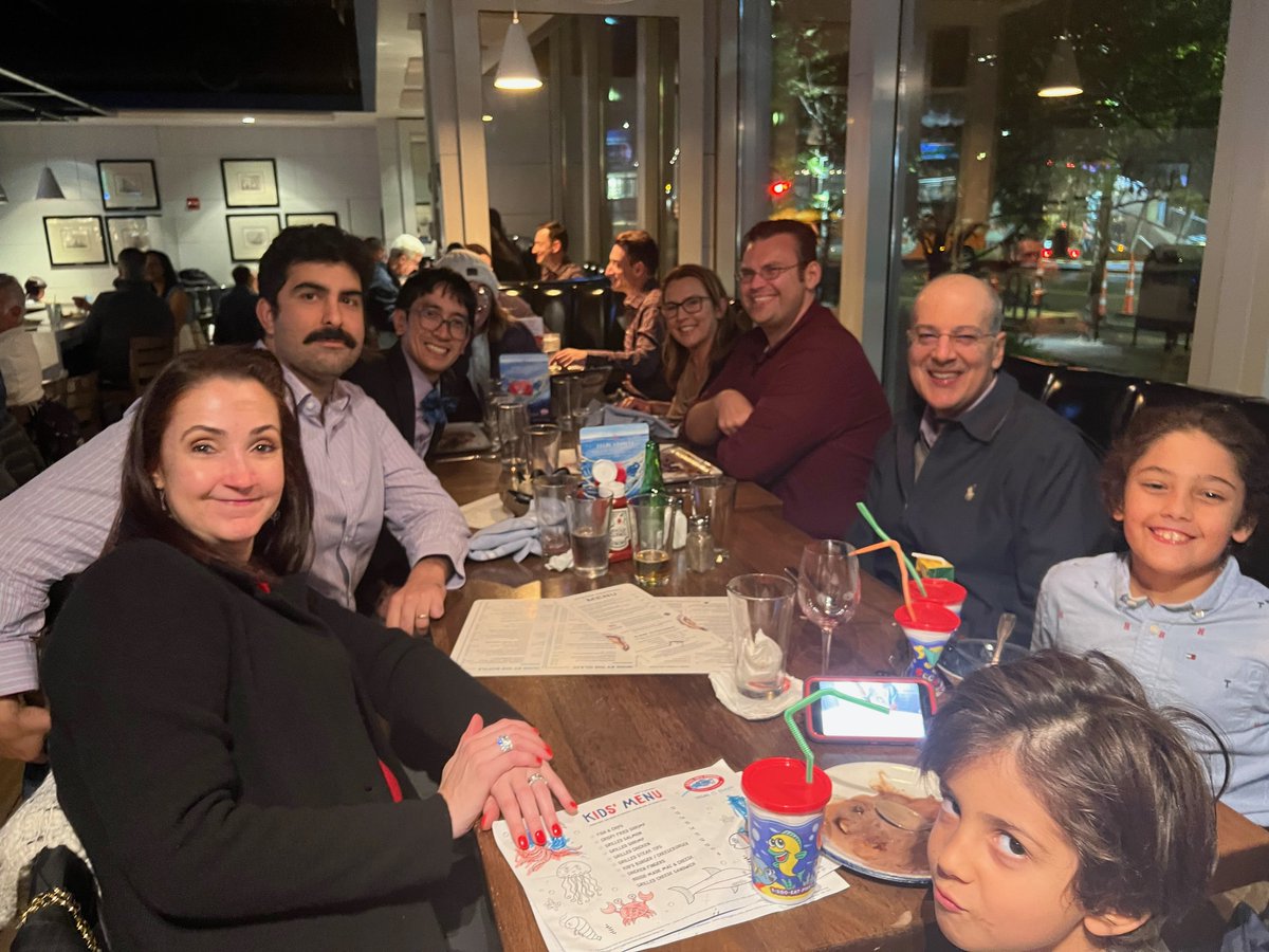 It was so nice to have dinner together in Boston during @IDWeekmtg #IDWeek2023 with family and friends! @DAlexPerry @TirdadZangeneh @UAZHealth @UAZMedTucson