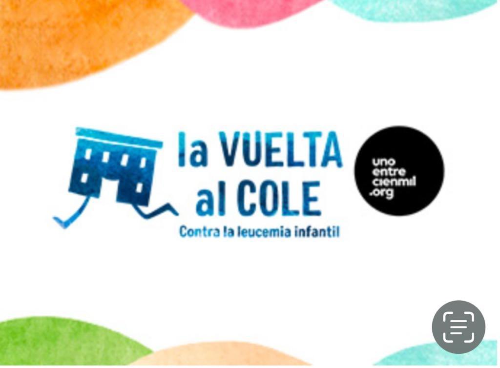 EscolaJMaragall's tweet photo. Des de la nostra escola ens unim aquest divendres 20/10/23 a la cursa solidària per la lluita contra la leucèmia infantil. Amb la fundació UNOENTRECIENMIL. Gràcies per ajudar a la investigació de la malaltia. @unoentrecienmil https://t.co/7tUaUJwCEh
