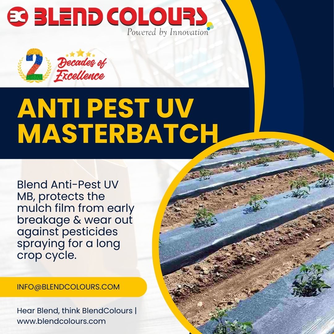blend_conscious's tweet photo. Anti Pest UV Masterbatch
https://t.co/zPaxjeaBlF
info@blendcolours.com
Hear #Blend, Think #blendcoloursours #Masterbaches
#plasticsfuture #plasticsindustry #plasticsrowmattterial #Plasticsworld #bondingagent #antipestuvmasterbatch #antipestuv #uvmasterbatch #uv https://t.co/VvP7KsbKpj