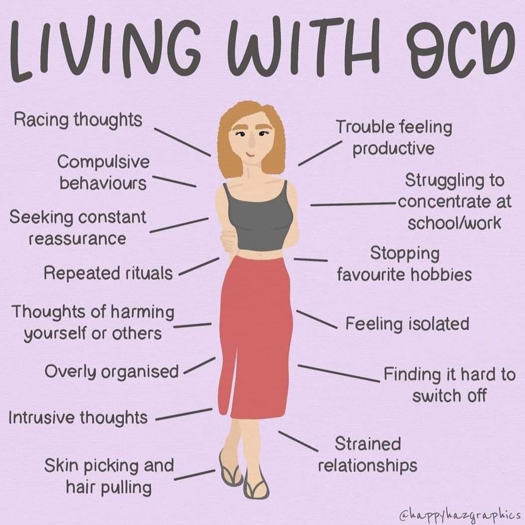 Obsessive Compulsive Disorder (OCD) is a  mental disorder which is treatable with medicines and therapy.

#OCDAwarenessWeek 🧠🎗️