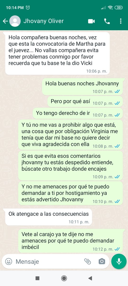 RonMan30's tweet photo. Mantendremos el Anonimato para no Generar Problematica para una Trabajadora de los Agremiados del Sindicato de Trabajadores.

Sr. Gobernador @SergioSalomonC  Esto ya no es Limpio, Usted Permitiria Esta Amenaza ante una Mujer?... https://t.co/gXyCJBMv0k