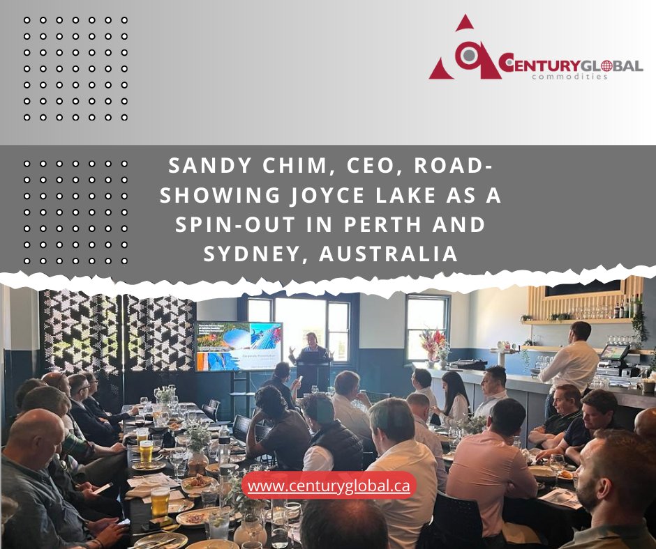 CenturyGlobalC's tweet photo. Joyce Lake is a robust high grade DSO iron project in Canada at feasibility study with $185M NPV after tax. It is in Joyce Direct Iron Inc., a SPV, planned to be listed on Cboe which will be rolling out in Australia 2024 accessing the abundant liquidity in the mining market there https://t.co/1WzXFdj4yp