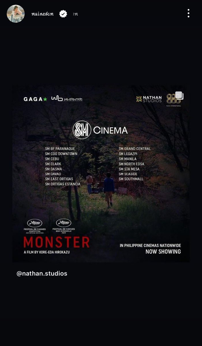 mainernimaine's tweet photo. Maine's IGS ✨ #MonsterPH
@mainedcm |#MaineMendoza
#MaineMendozaAtayde https://t.co/QO3LyeFyCT