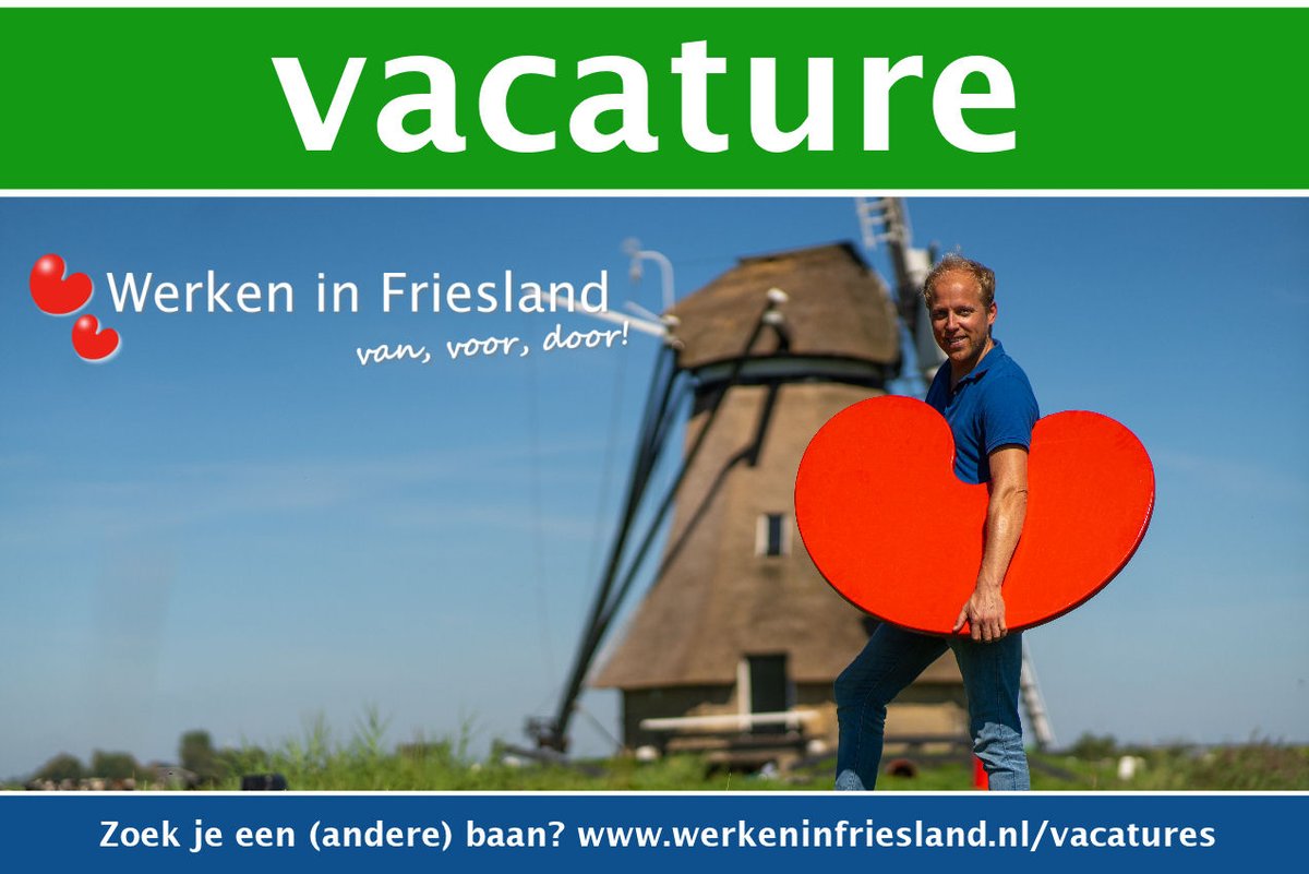 WerkenFriesland's tweet photo. Gemeente Opsterland heeft een vacature voor een Adviseur Groen en Sportvelden. Reageren kan tot 28 oktober. Meer info: https://t.co/YcvgIQmzHC. https://t.co/daZq14WXWa