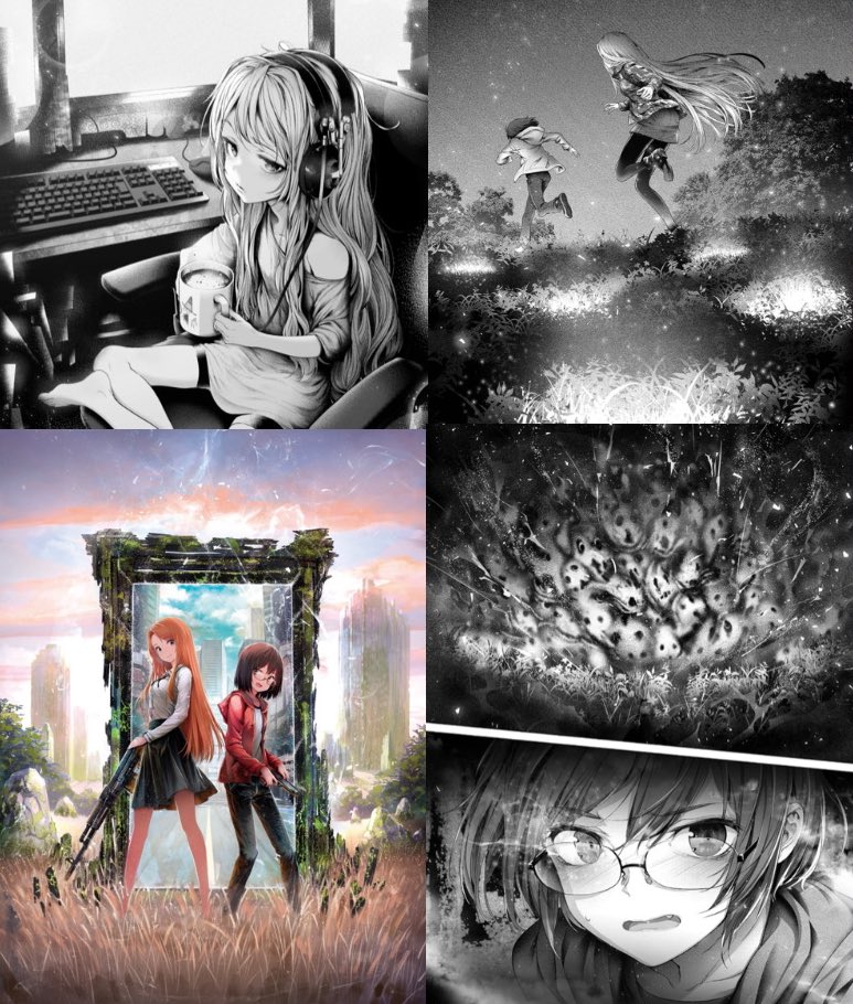 49ercollector's tweet photo. Finished v1 love the horror aspect of this series so far .Toriko a real shooter ✅. Sorawo backstory is a bit unfortunate 🤧 glad she can push forward . She’s so silly I love her already she is a true gremlin an I can tell how much she cares for Toriko 🥰 . Onto v2 #UraPi https://t.co/XPgguBKJQn