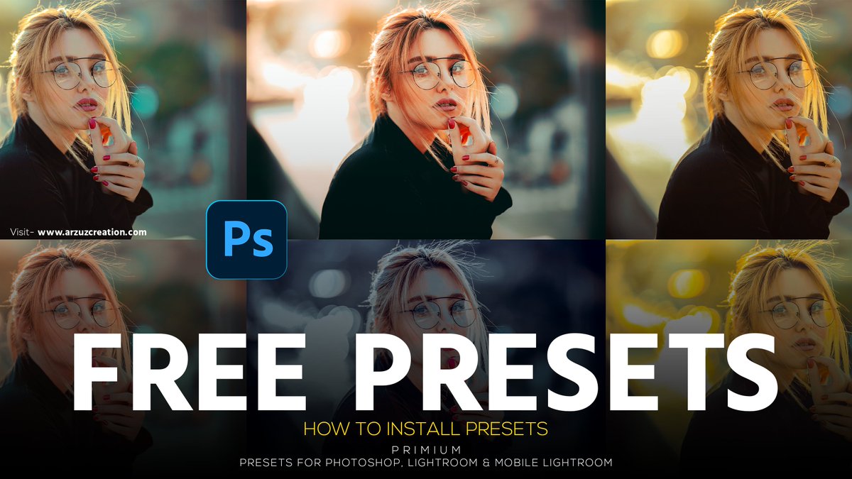 arzuzcreation's tweet image. How to install presets in Photoshop #preset

How to install presets in Photoshop #photoshop #camerarawfilter #photoediting #photoshoptutorial 👉 Download these presets by visiting this link:-  arzuzcreation.com
