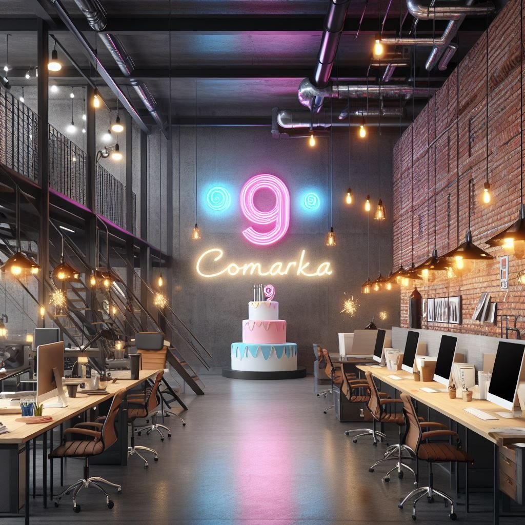 SomosComarka's tweet photo. 9 años y contando… 🎂👏🏼

#Aniversario #FirmaCreativa #SomosComarka #AI https://t.co/Rrvg4i39fp