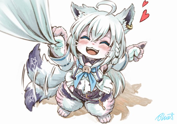 これすきです(癖の歪む音)#絵フブキ 