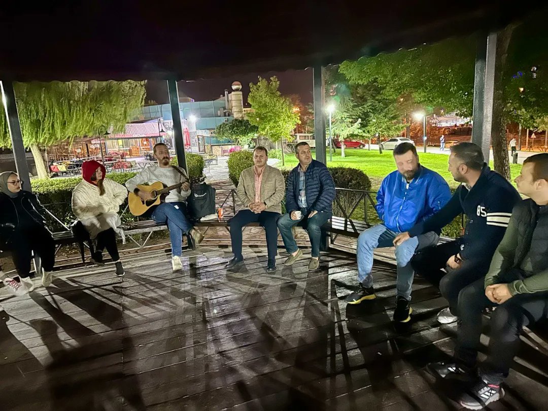 İl Gençlik Başkanımız Kadir Altınbay'ın düzenlemiş "Gece Pikniği" etkinliğine Milletvekili Danışmanı Onur Avcı, İl Başkanımız Gürhan Kayabey ve İl Yönetimi olarak katılım sağladık. İl Gençlik Başkanımız Kadir Altınbay'a ve ekibine teşekkür ederiz.