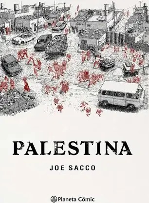 No soy ningún experto en la materia, pero a mí este cómic, PALESTINA de Joe sacco me dio una visión sobre lo que pasa alli. Mi solidaridad con el pueblo palestino.