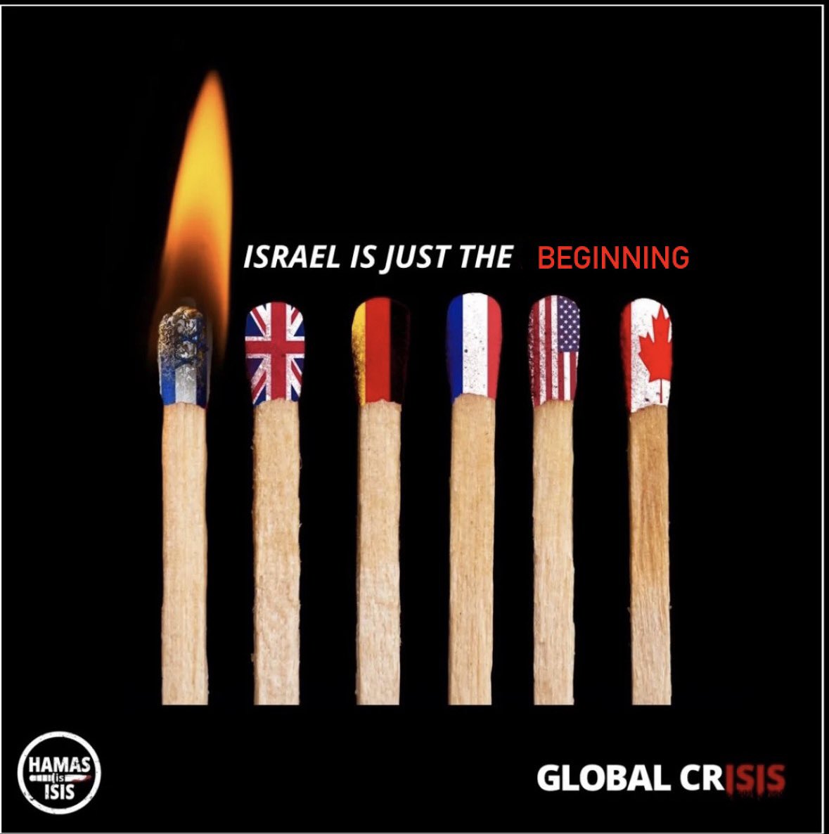 michalpeylan's tweet photo. Israel is just the beginning.
#hamasiISIS https://t.co/oDUyLKw71h
