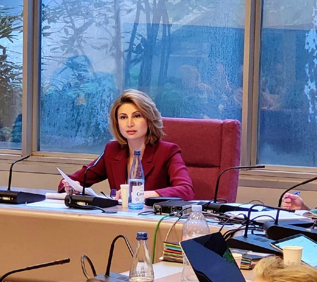 TTaliashvili's tweet photo. Very fruitful discussion during the informal GR-C meeting on defining future deliverables for the #CDEDU & #CDCPP in accordance to the council of Europe @coe #Reykjavik Declaration.
🤝 Special thanks to the colleagues and the secretariat🇪🇺✨️
@GeoMissionCoE1 https://t.co/PBR33ACfCe