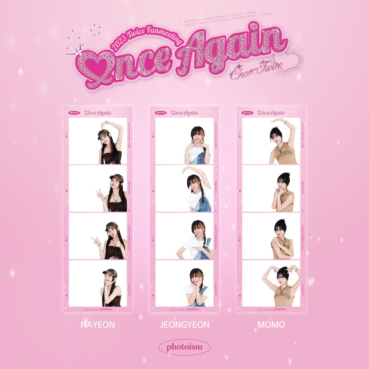 PhotoismJP's tweet photo. PHOTOISM X TWICE 

「TWICE」のコンセプトの 
アーティストフレームがオープン致します！ 

10月18日から11月17日まで 
Photoismの全店舗で 
「TWICE」のフレームでお楽しみ頂けます。

 *「東京タワー店」、「ポケユニハラジュク店」ではアーティストフレーム の撮影は行えません。 https://t.co/fwy8FgQPCE