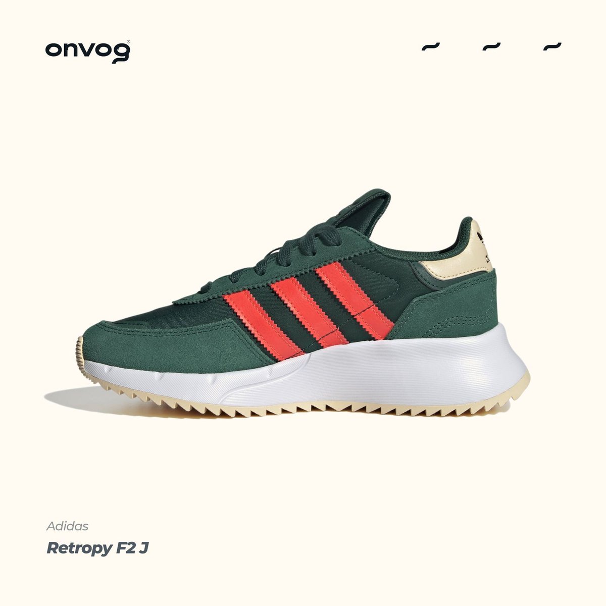 theonvog's tweet photo. Step up your kid's sneaker game with the Adidas Retropy F2 J (IG5127)! Get their pair now at https://t.co/3MV3tItSkd or visit us at https://t.co/qrBNWTQjaF #ONVOG #AdidasKids #RetropyF2J #SneakerStyle https://t.co/sMBPE4IG0m