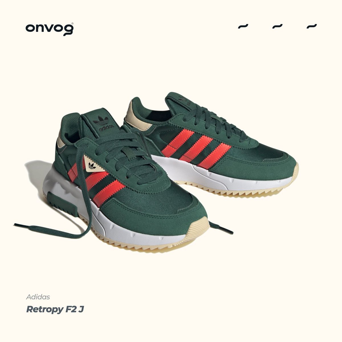 theonvog's tweet photo. Step up your kid's sneaker game with the Adidas Retropy F2 J (IG5127)! Get their pair now at https://t.co/3MV3tItSkd or visit us at https://t.co/qrBNWTQjaF #ONVOG #AdidasKids #RetropyF2J #SneakerStyle https://t.co/sMBPE4IG0m