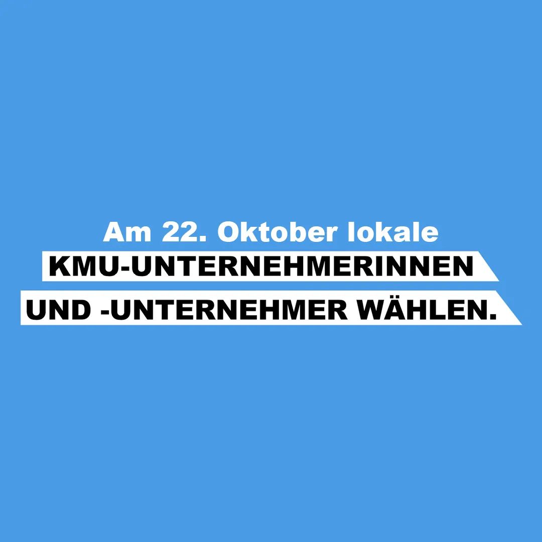 Langschläfer aufgepasst: Heute ist Ihre letzte Möglichkeit, brieflich Schweizer Gewerblerinnen und Gewerbler in den Nationalrat zu wählen! Werfen Sie noch heute Ihr Wahlcouvert ein!

Noch unschlüssig, wem Sie Ihre Stimme geben möchten? ➡️ buff.ly/3PVh0pU