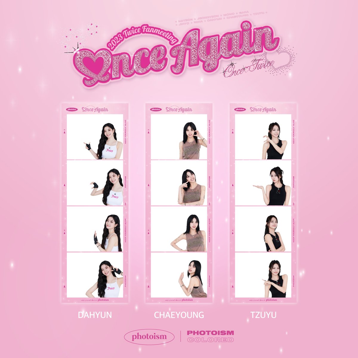 photoism_kr's tweet photo. PHOTOISM X TWICE
ARTIST FRAME OPEN ! 

♡nce ! 트둥이들과 포토이즘 찍는 거
YES or YES💗

📆 10/18~11/17 https://t.co/bEQqmWGE3x