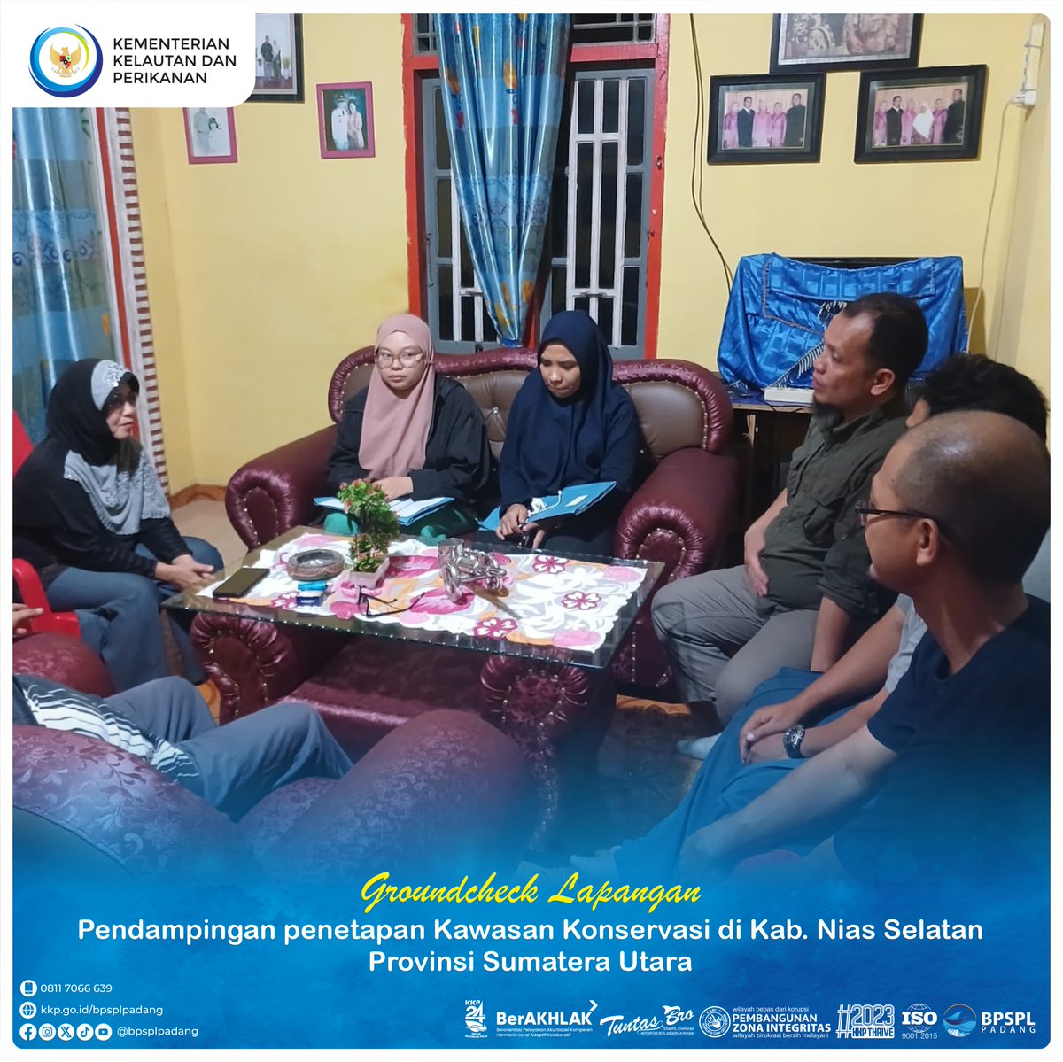 BPRLPadang's tweet photo. #SahabatBahari, Selasa- Sabtu (3-7/10) lalu BPSPL Padang melaksanakan groundcheck lapangan dalam rangka pendampingan penetapan Kawasan Konservasi di Kabupaten Nias Selatan Provinsi Sumatera Utara.
#KKP
#KKPThrive
#EkonomiBiru
#DJPRL
#BijakMengelolaLaut https://t.co/b5l05eDu5Q