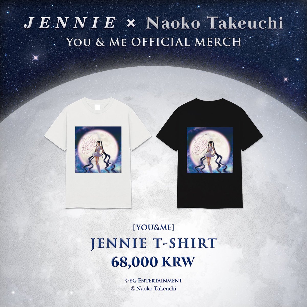 lesyeuxdeniku's tweet photo. 【 ジェニ×竹内直子先生 YOU&amp;ME officialグッズ詳細 】😭🌙💕

Tシャツ: 68,000W
スウェットシャツ : 112,000W
ポスターステッカー : 18,000W
クッションカバー : 39,000W
携帯ケース : 65,000W

Weverse : https://t.co/7RnbvS2KCy
YG SELECT : https://t.co/4blhDQNSzi
#JENNIE #JENNIE_YOUANDME https://t.co/eMcbGHvjik