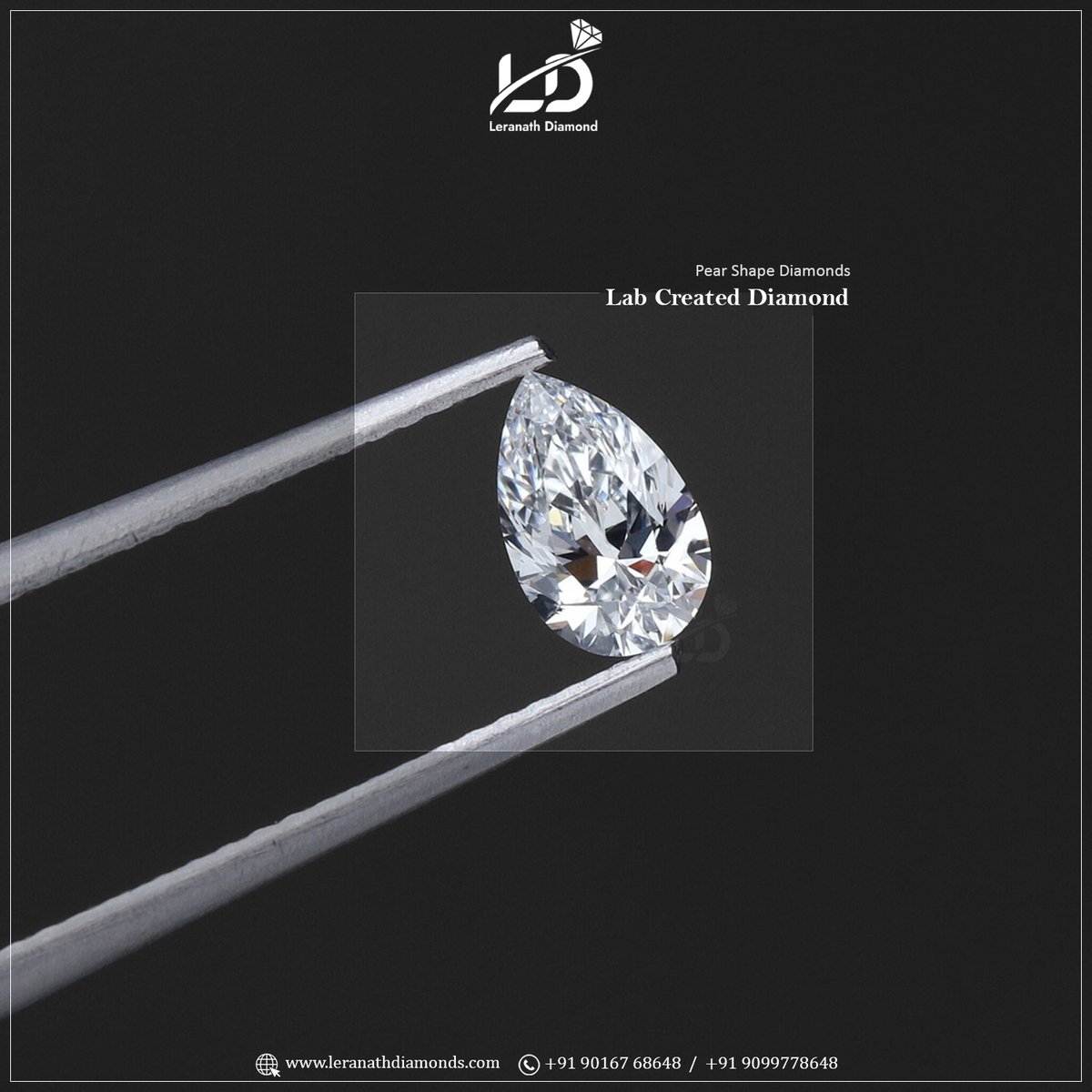 LeranathD's tweet image. With our lab-created pear shape diamond, you'll shine brightly, leaving a lasting impression. 

Contact us📞☎️
wa.me/919016768648
wa.me/919099778648

Know more about us at🌐
leranathdiamonds.com

#fancydiamond #labcreateddiamond
#purelab #labgrowndiamonds