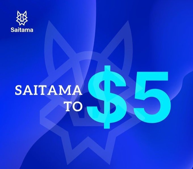 #Saitama to $5 🚀🎖️

Do you still think this is an illusion or a dream?
This is a potential reality that will soon become a reality.

🔥 Enjoy this exciting journey 🔥

#Saitama to $5
#SaitaChain 
#SaitaPro 
#SaitaCard 
#SaitaLogistics
#SaitaSwap
#XBridge
#SaitamaCommunity