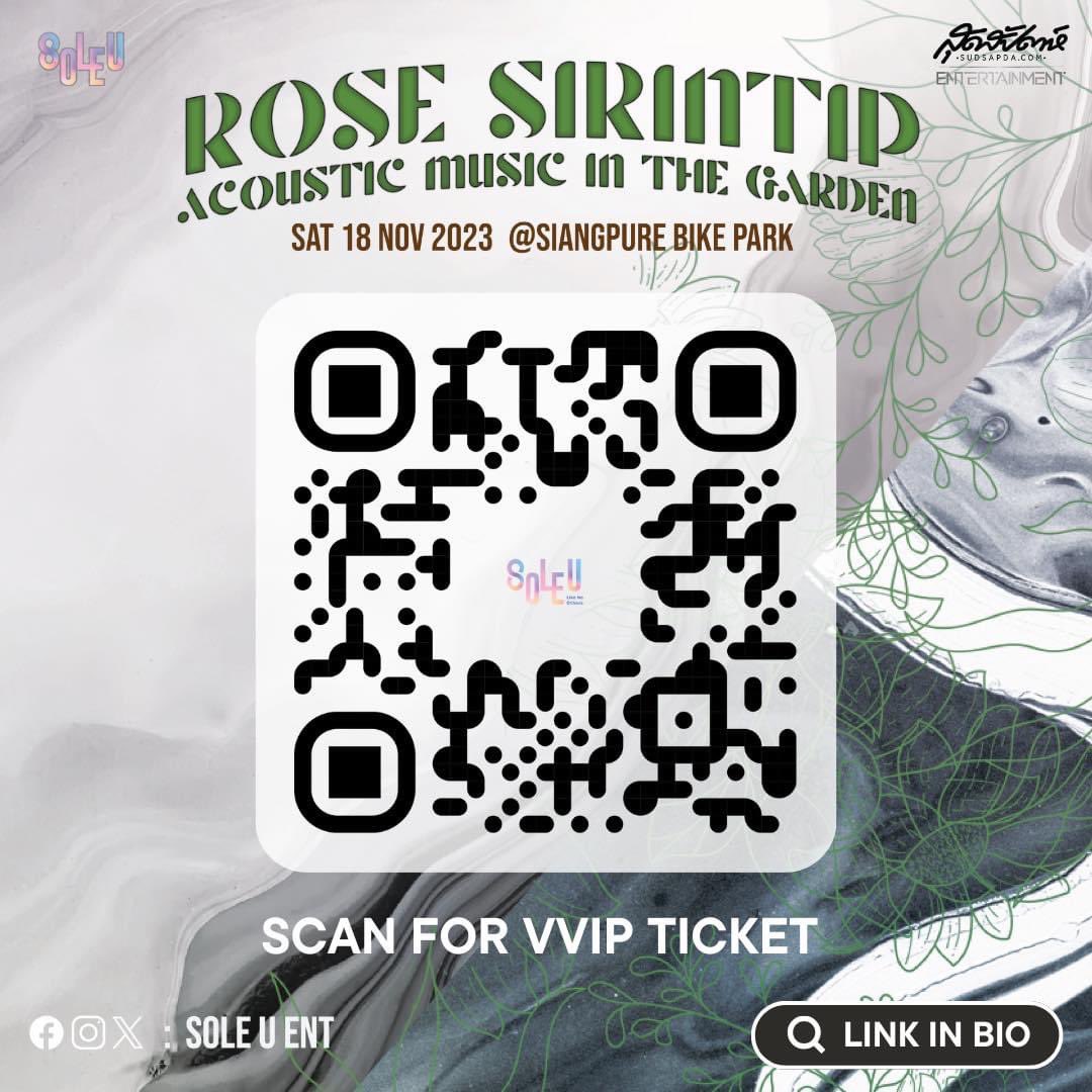 rosesirintip's tweet photo. บัตรVVIP!!!  มาแล้ววว 

จองได้ตั้งแต่วันนี้จนกว่าบัตรจะหมด ทาง @SOLEUENT 
ทุกช่องทาง

Link Google formสำหรับการซื้อบัตร VVIP
https://t.co/KL3zduwZxp

ติดตามรายละเอียดต่างๆภายในงานได้ที่
#SOLEUENT
#SOLEU
#ROSESIRINTIP
#SudsapdaEntertainment https://t.co/jteO7QPP3q