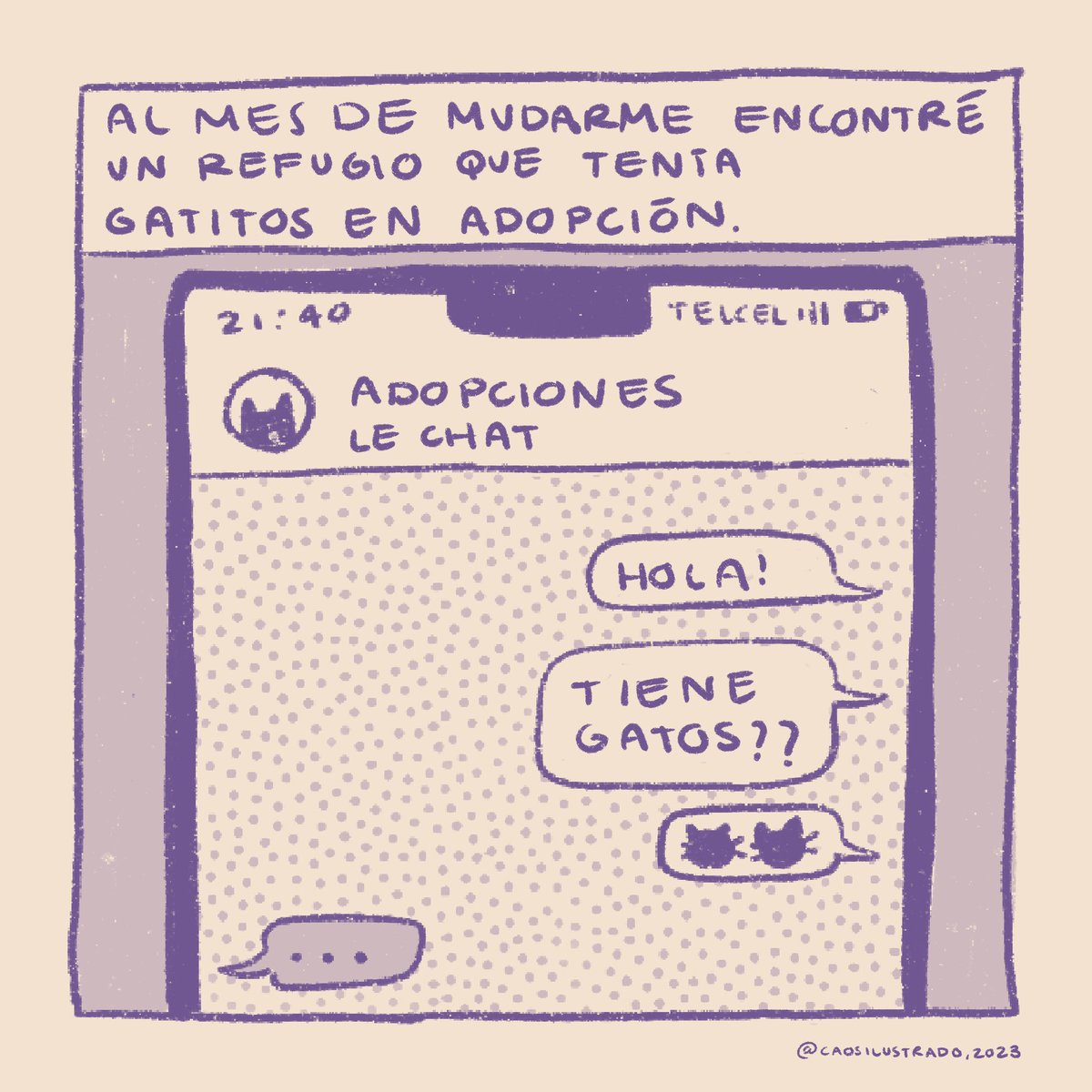caosilustrado's tweet photo. La historia resumida de cómo me encontré con el Benito 💖💖💖 parte 1 https://t.co/yaMZ4eWxKz
