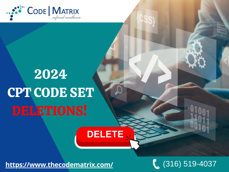 thecodematrixtx's tweet image. 📣 Say goodbye to these CPT codes in 2024 🚫

1️⃣ 99441-43: Telephone E/M
2️⃣ 0404T: Uterine fibroid ablation
3️⃣ 0501T - 0504T: Coronary FFR
4️⃣ 0715T: Coronary lithotripsy (Add-on)
5️⃣ 0775T: Sacroiliac joint arthrodesis

Stay updated with us! 📋

#CPT2024 #MedicalCoding #CodeMatrix