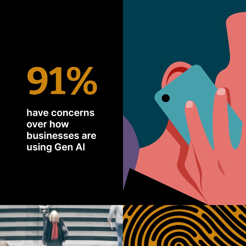 thoughtworks's tweet photo. What do your customers think about the potential of #GenerativeAI? 

We carried out bespoke research surveying 10,000 consumers from 10 countries to find out exactly that.

Below are our key takeaway ⬇️