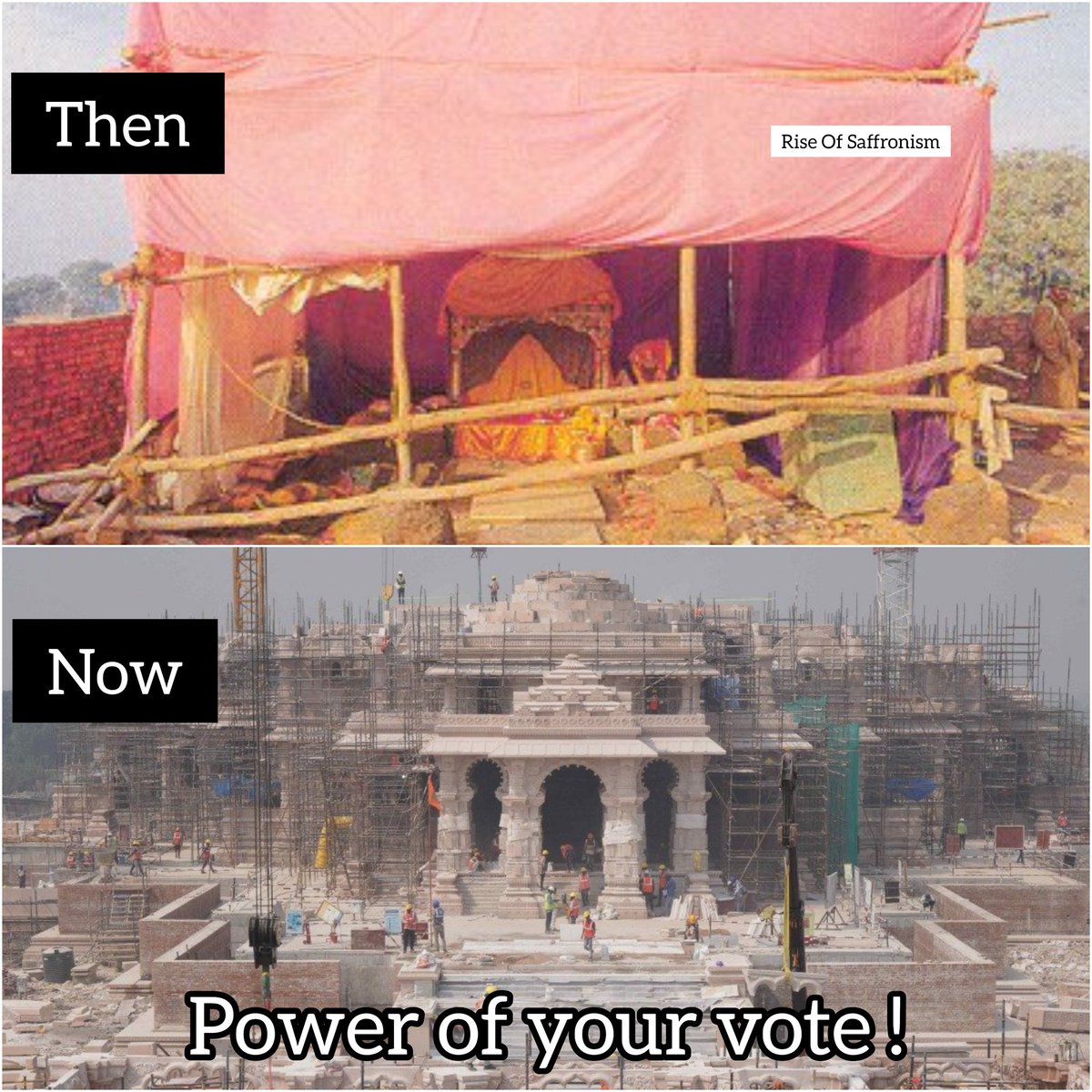 Mandir wahin ban raha hai 🙏🏻🧡

#Ayodhya #UttarPradesh #Bharat #RamMandir #JaiShreeRam #India