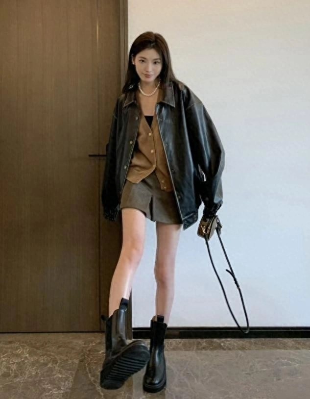Unexpectedly, this year's "leather coat" turned out to be popular! High-class and trendy, much better looking than you think