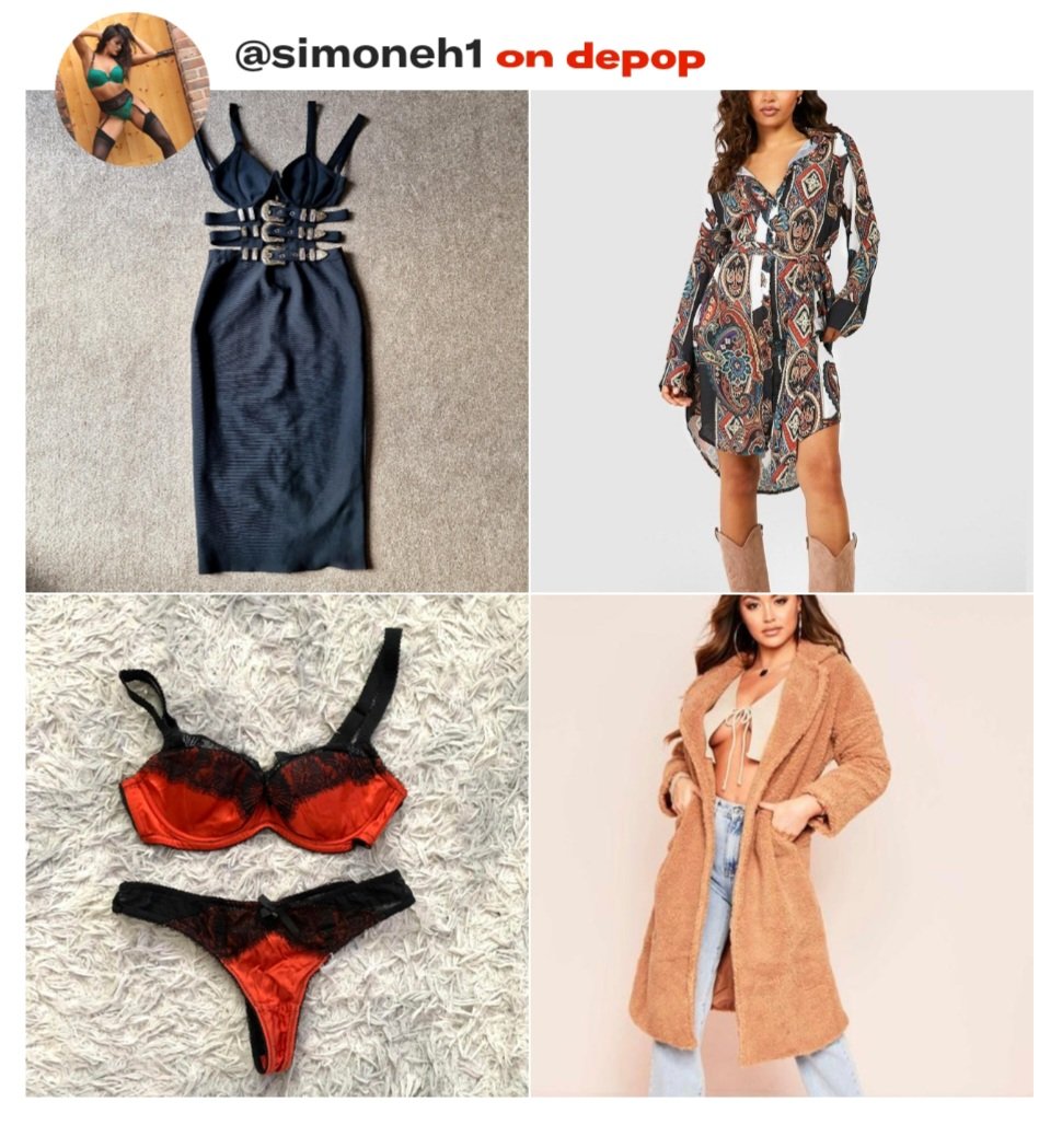 SimoneH_Model's tweet image. Lots of new items for Sale 🙂🙂🙂 depop.com/simoneh1